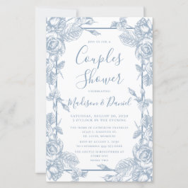 バジェットダスティブルーフローラカップルシャワー