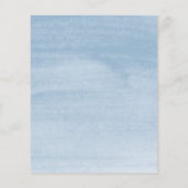 バジェットダスティブルーフローラビクトリアンブライダルシャワー (裏面)