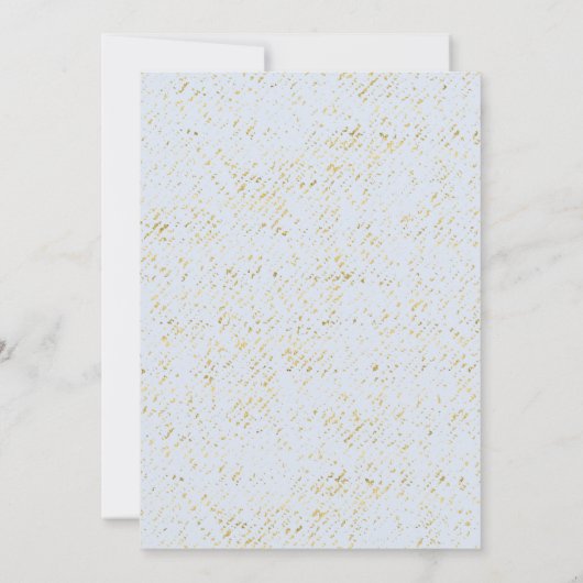 バジェットダスティブルーフローラ卒業パーティー 招待状 (裏面)