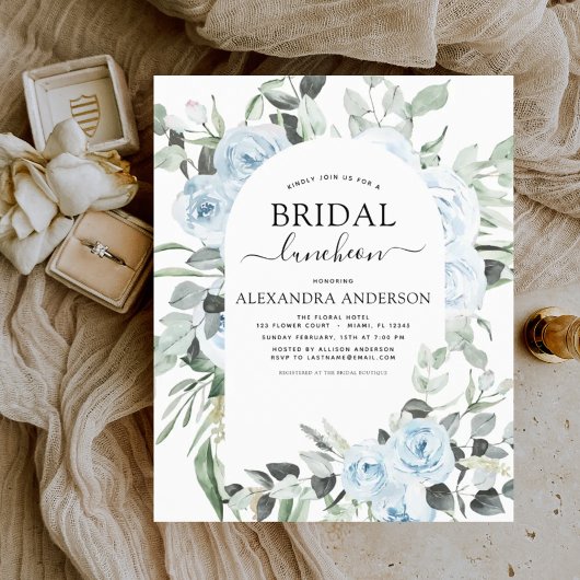 バジェットダスティブルーブライダルシャワールンチョン