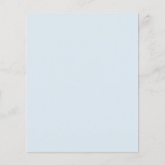 バジェットダスティブルーベビーシャワーフローラ緑 チラシ (裏面)