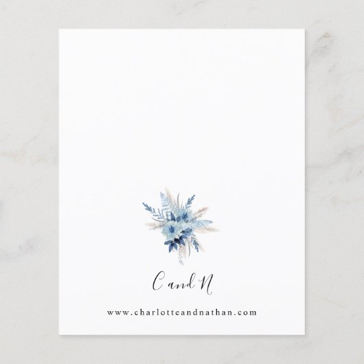 バジェットダスティブルーボホフローラ結婚ズ (裏面)