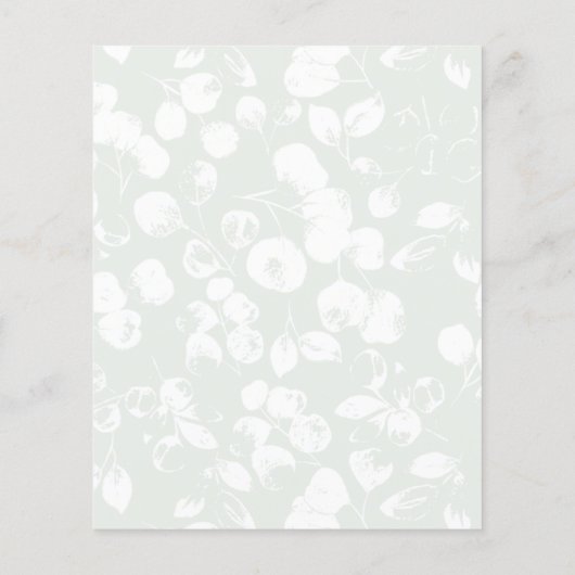 バジェットダスティブルーユーカリプトゥスウォーター結婚カラー (裏面)