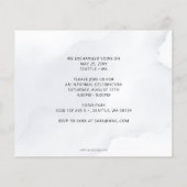 バジェットダスティブルー結婚フローラ発表 (裏面)