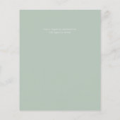 バジェットダスティブルー結婚フローラ (裏面)