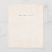 バジェットダスティブルー結婚金ゴールドのスクリプト (裏面)