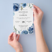 バジェットダスティブルー&ブルー結婚フローラの大 チラシ (ハンドル)