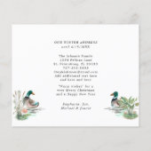 バジェットダックス飛んでいるサウス仮新しいホームカード (裏面)