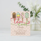 バジェットツポスカッコいいシクル誕生日招待状 (スタンド正面)