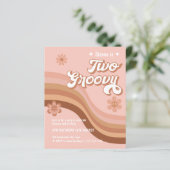 バジェットツーグルーヴィレトロデイジー誕生日招待状 (スタンド正面)