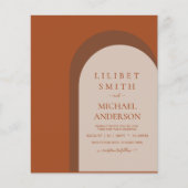 バジェットテラコッタアーストーンはっきりしたズ結婚ズ (正面)