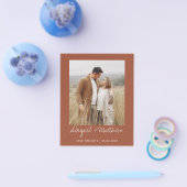 バジェットテラコッタザデイト招待状 チラシ (シングル)