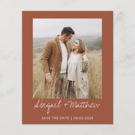 バジェットテラコッタザデイト招待状 チラシ