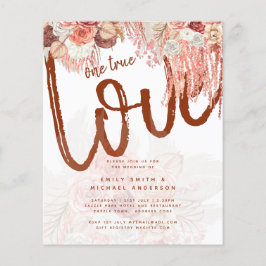 バジェットテラコッタバラパンパスグラス結婚フローラ