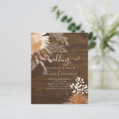 バジェットテラコッタパンパスグラス結婚トロピカル (スタンド正面)