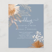 バジェットテラコッタパンパスグラス結婚トロピカル (正面)