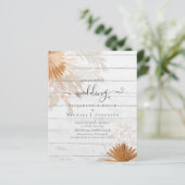 バジェットテラコッタパンパスグラス結婚トロピカル (スタンド正面)