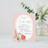 バジェットテラコッタパンパスパンプキンス秋ベビーシャワー (スタンド正面)