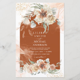 バジェットテラコッタフローラパンパスグラスリハーサル