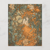 バジェットテラコッタフローラ結婚アールヌーボー (裏面)