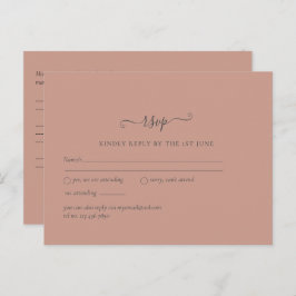 バジェットテラコッタモノクロ結婚ズ ポストカード