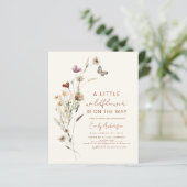 バジェットテラコッタリトルワイルドフラワーベビーシャワー (スタンド正面)