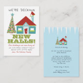 バジェットデッキングニューホールズホームホリデームービングカード ノートカード (正面/裏面)