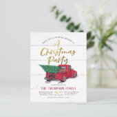 バジェットトラックヴィンテージウッド素朴クリスマスパーティー (スタンド正面)