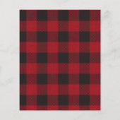 バジェットトラック&バッファローチェックMerry Christmas チラシ (裏面)