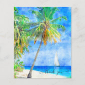 バジェットトロピカルアイランドパームツリーボートサンキュー (正面)