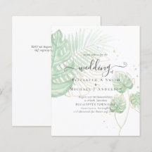 バジェットトロピカルアイランドパーム葉ビーチ結婚式