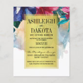 バジェットトロピカルウォーター結婚カラー花 (正面)