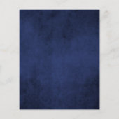 バジェットトロピカルネイビーブルージオメト結婚リ チラシ (裏面)