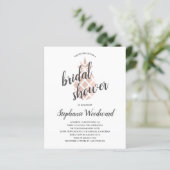 バジェットトロピカルパイナップル ブライダルシャワー インビテーション (スタンド正面)