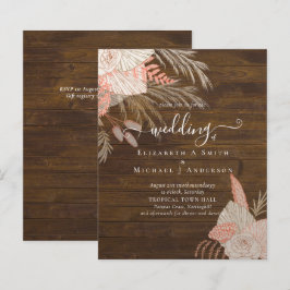 バジェットトロピカルパンパスグラステラコッタ結婚ズ