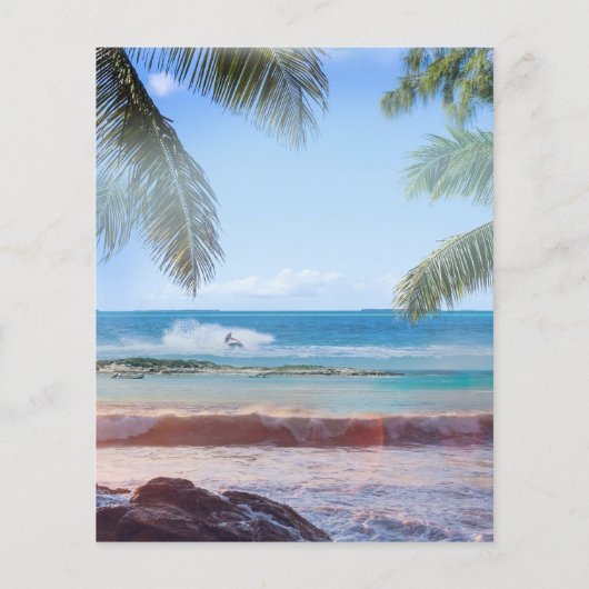 バジェットトロピカルビーチパームデスティネーションウェディング (裏面)