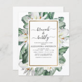 バジェットトロピカルブランチ&バブリーブライダルシャワー (正面/裏面)