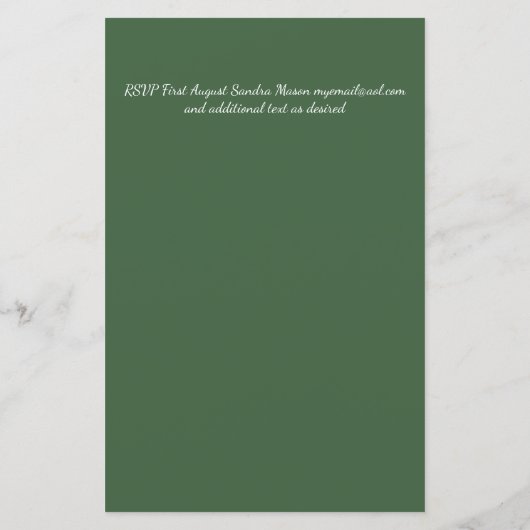 バジェットトロピカルリーフハワイアンルアウ（ハワイ式宴会）結婚ズ (裏面)