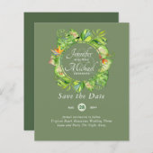 バジェットトロピカルリーフハワイアンルアウ(ハワイ式宴会)結婚ズ (正面/裏面)