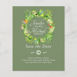 バジェットトロピカルリーフハワイアンルアウ（ハワイ式宴会）結婚ズ