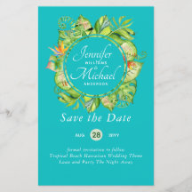 バジェットトロピカルリーフハワイアンルアウ（ハワイ式宴会）結婚ズ