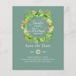 バジェットトロピカルリーフハワイアンルアウ（ハワイ式宴会）結婚ズ