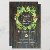 バジェットトロピカルリーフハワイアンルアウ（ハワイ式宴会）結婚ズ (正面/裏面)