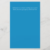 バジェットトロピカルリーフハワイアンルアウ（ハワイ式宴会）結婚ズ (裏面)