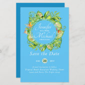 バジェットトロピカルリーフハワイアンルアウ（ハワイ式宴会）結婚ズ (正面/裏面)