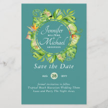 バジェットトロピカルリーフハワイアンルアウ（ハワイ式宴会）結婚ズ