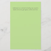 バジェットトロピカルリーフハワイアンルアウ（ハワイ式宴会）結婚ズ (裏面)