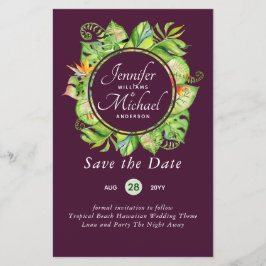 バジェットトロピカルリーフハワイアンルアウ（ハワイ式宴会）結婚ズ