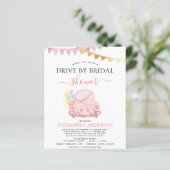 バジェットドライブバイブライダルシャワー赤面ピンク (スタンド正面)