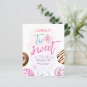 バジェットドーナツ2つの甘い女の子2nd誕生日 (スタンド正面)